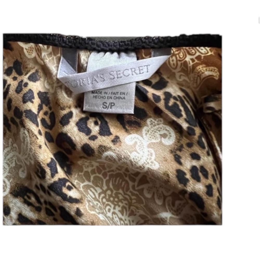 Victoria’s Secret Cami Chemise lingerie animal print. Size Medium - Picture 3 of 3